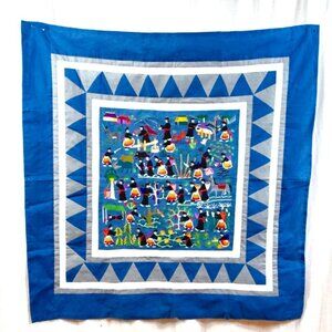 Handmade Wall hanging Tapestry - aprox 35" X 35"